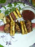 Watermelon and Paneer Tikka