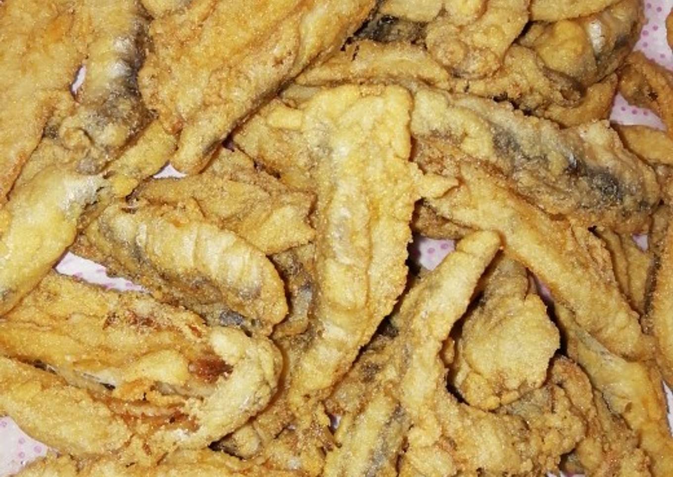 Boquerones en vinagre fritos