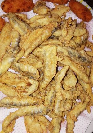 Una foto de Boquerones en vinagre fritos