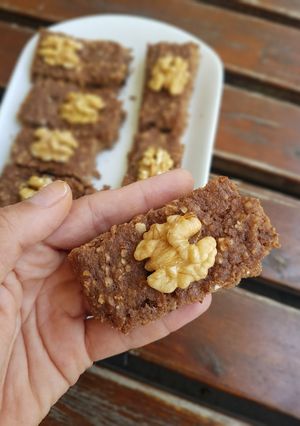 Una foto de Brownie saludable de Quinoa y Banana