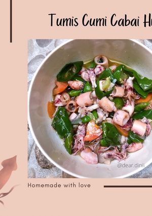 Foto resep Tumis Cumi Cabai Hijau