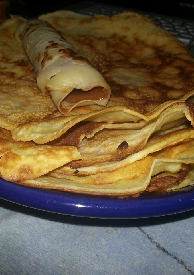 Una foto de Masa para panqueques