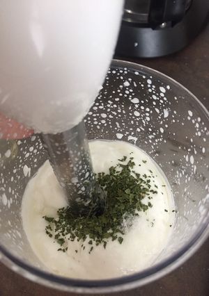Una foto de Alioli de leche