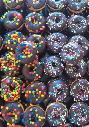 Una foto de Mini Donas en máquina