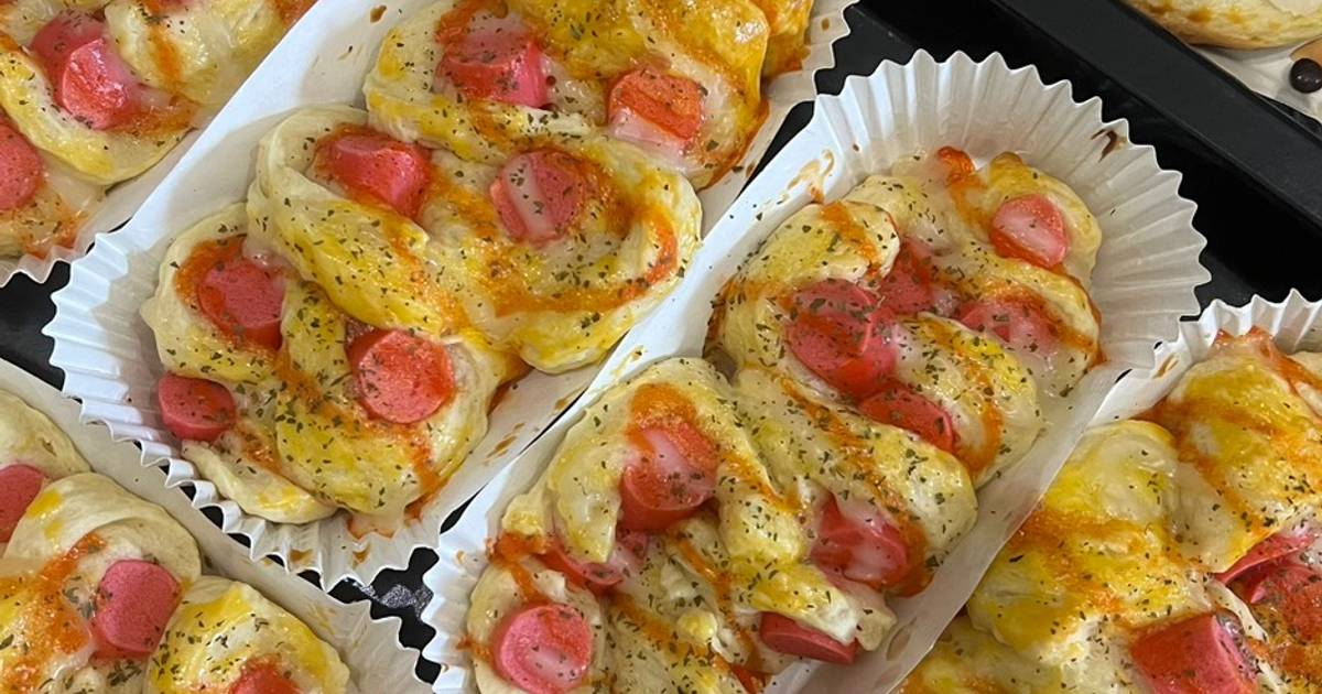 Resep Roti Sosis 🌭 oleh Rahmawati Indah - Cookpad