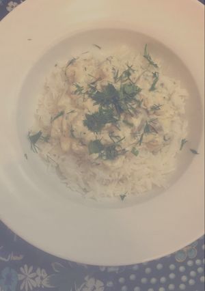 صورة لوصفة دجاج بصوص الأبيض
