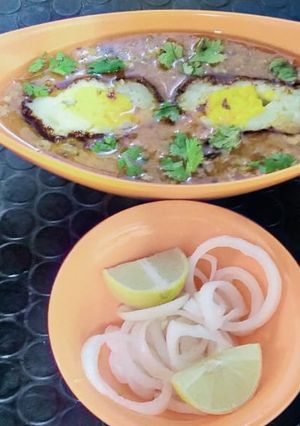 A picture of Veg egg curry.