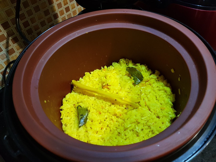 Resep Nasi kuning rice cooker anti gagal Anti Gagal