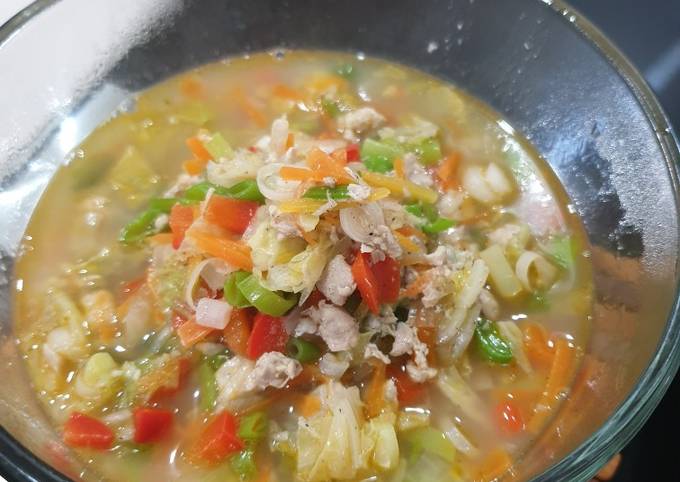 Cara Bikin Sup Tuna Paprika MPASI 18 bulan Enak Terbaru