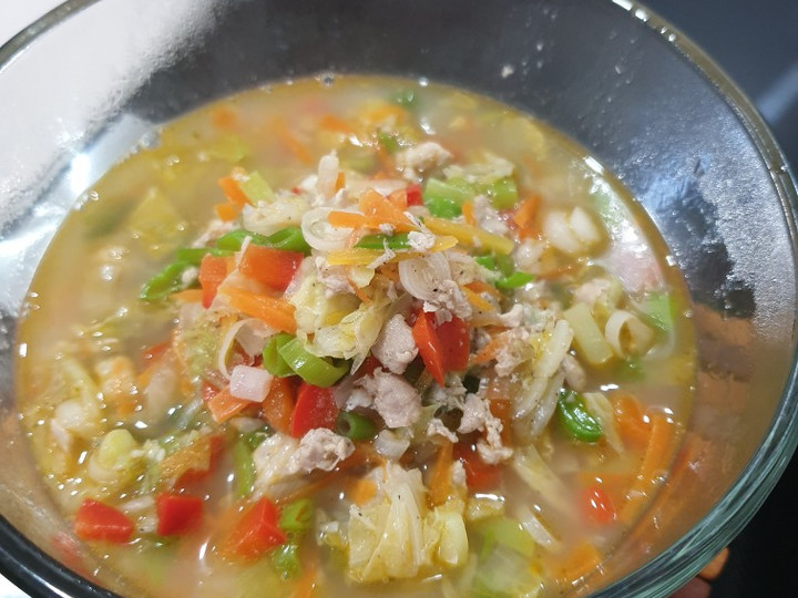 Cara Bikin Sup Tuna Paprika MPASI 18 bulan Enak Terbaru