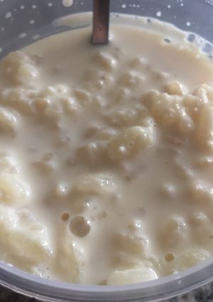 Una foto de Arroz 🍚 con leche 🥛