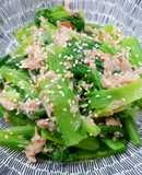 熱拌鮪魚芥菜沙拉