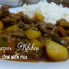A picture of Mince and potato stew.