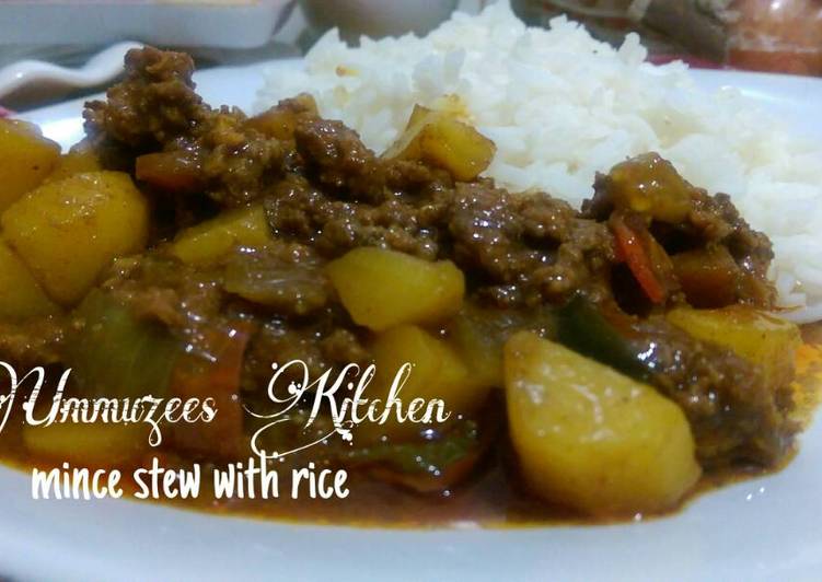 Simple Way to Prepare Quick Mince and potato stew