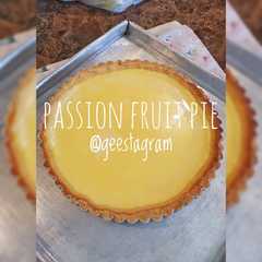 #79 Passion Fruit Pie রেসিপির প্রধান ছবি