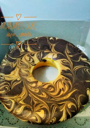 Foto resep Marmer cake (cake kecebong)