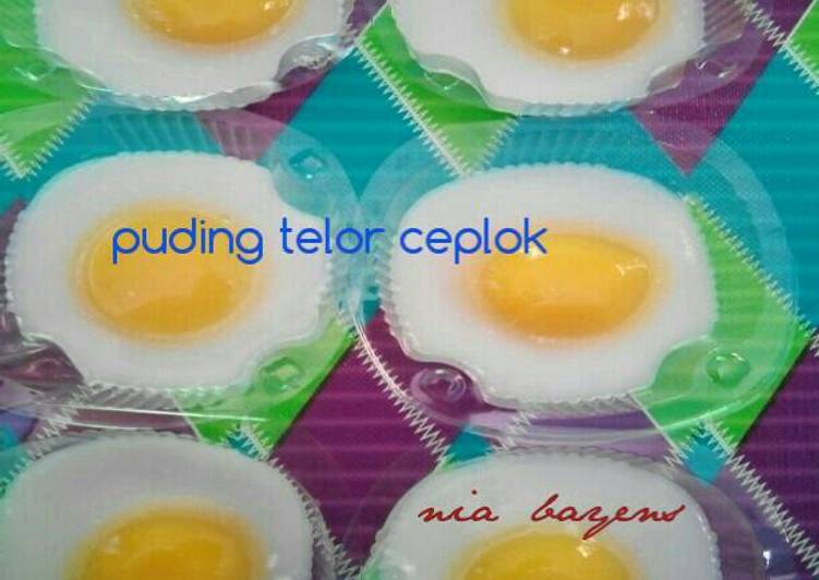 Puding telor ceplok🍳