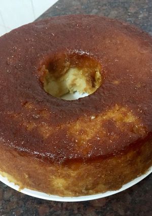 Una foto de Budín de pan