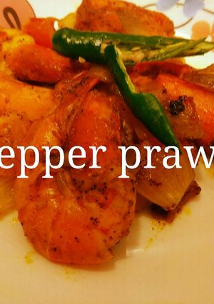 A picture of Pepper prawn.