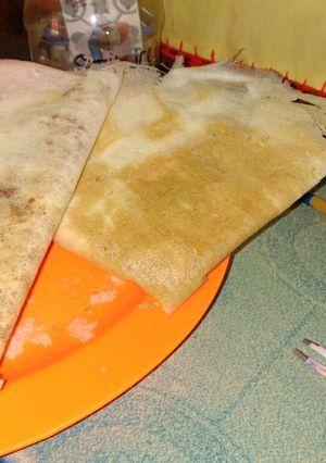 Foto resep Crepes renyah tanpa telur untuk jualan step by step