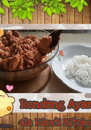 Foto resep Rendang Ayam ala Rianti Kitchen
