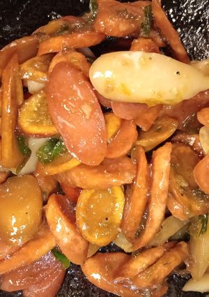 Foto resep Sosis bumbu rujak