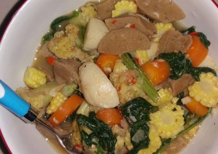 Bahan Menyiapkan Capcay Rumahan Ala2 Chef Indri 😋, Enak