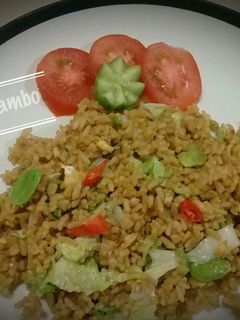 Foto resep Nasi Goreng Pete suka-suka