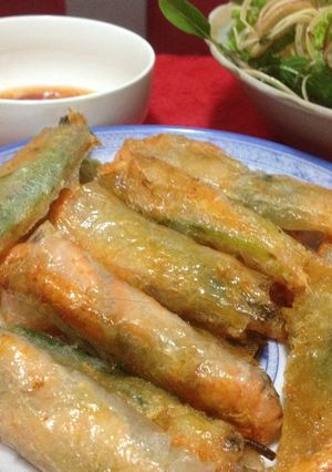 Hình của món Ram tôm.