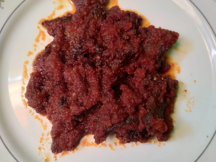 Langkah Gampang Menyiapkan Resep Balado Daging sapi yang Lezat Sekali