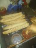 Pan campesino o baguette francés casero