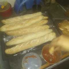 Una foto de Pan campesino o baguette francés casero