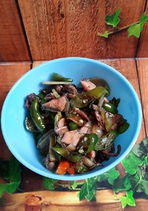 Foto resep Cumi asin cabe ijo