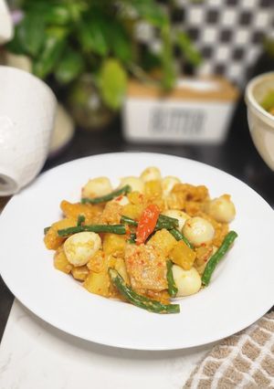 Foto resep Krecek Kentang Telur Puyuh