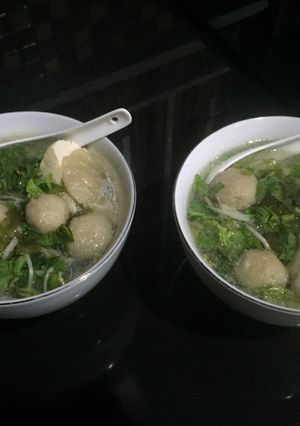 Foto resep Bakso Jamur Merang (Bakso Vegetarian)