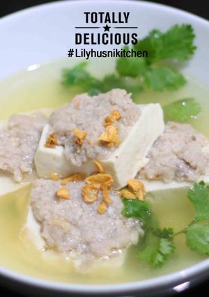 Foto resep Kuah Tahu Daging Simple dan enak