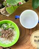 Ăn dặm- phở nạm bò cho bé