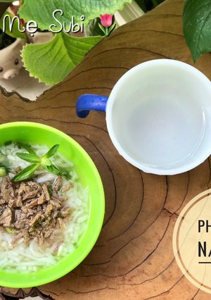 A picture of Beef Pho for Babies.