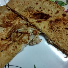 A picture of Egg Paratha.