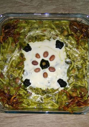 عکسی از دستور آش رشته