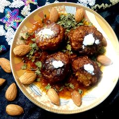Bottle Guard and Almonds koftas A picture of Bottle Guard and Almonds koftas.