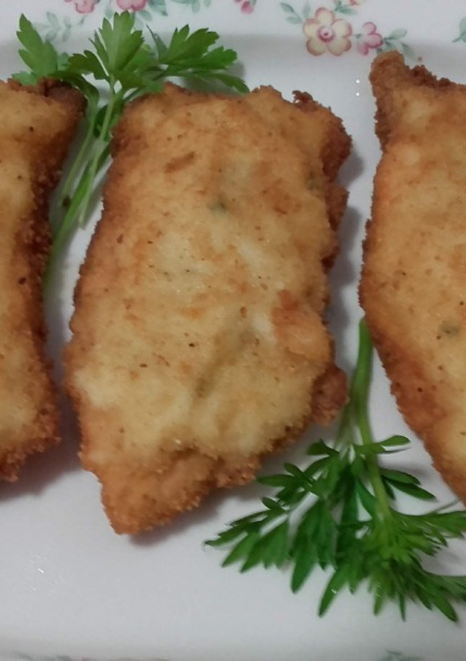 Una foto de Salmón con bechamel