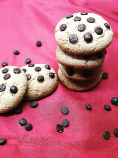 Φωτογραφία της συνταγής Cookies με σταγόνες σοκολάτας