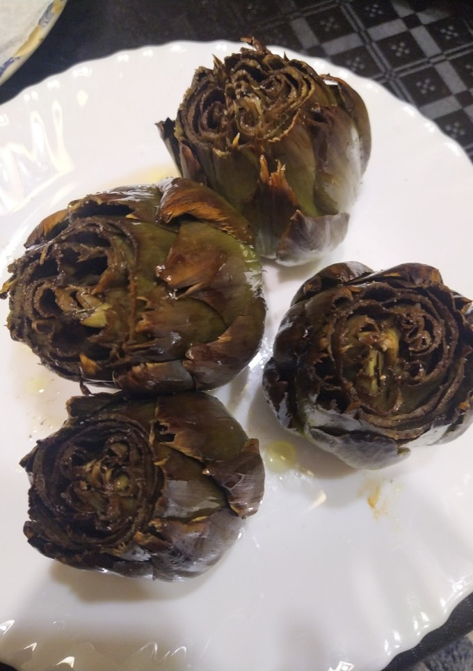 Una foto de Alcachofas al horno