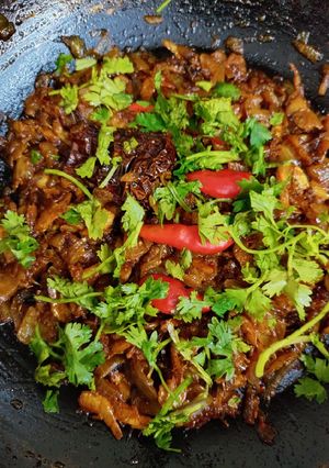 চিংড়ি শুঁটকি ভুনা (Chingri shutki bhuna recipe in Bengali) রেসিপির প্রধান ছবি