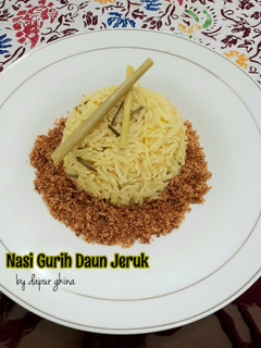 Foto resep Nasi Gurih Daun Jeruk