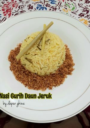 Foto resep Nasi Gurih Daun Jeruk