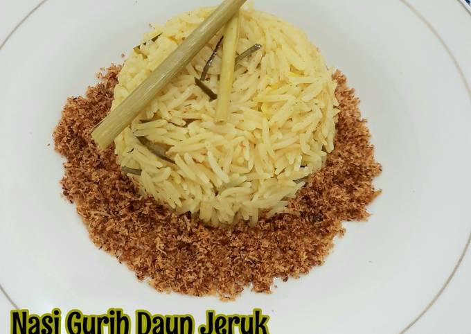 Nasi Gurih Daun Jeruk