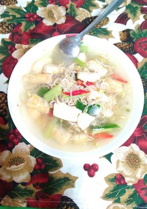 Foto resep Sayur toge tahu