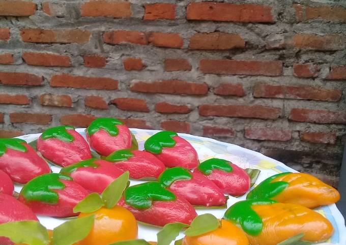 Kue tok karakter buah tanpa gagal